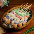 Cooksnap dari desmawati kuretangin untuk resep Cenil Singkong Pelangi