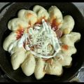 Cooksnap dari Katri Nini untuk resep PIZZA TANPA ULEN (empuk, kilat, bisa pake teflon)👍