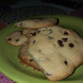 El cooksnap de Nachu Menendez cuando hizo Galletitas con chips de chocolate.