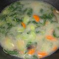 Cooksnap dari Heny Riasari untuk resep Bobor Bayam Telur Puyuh