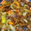 Cooksnap Hafizah Razak semasa beliau membuat Daging Goreng Kunyit.