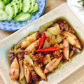 Cooksnap của Dibee khi họ làm theo món Mực chiên mắm