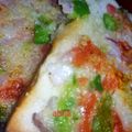 Abha Agam Singh's cooksnap of when they made Bread pizza.