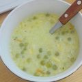 Harsányi Klaudia Cooksnap-ja, amikor elkészítette a(z) Tejes borsóleves receptet.