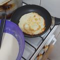 El cooksnap de Rosario Figueira cuando hizo Masa para panqueques.