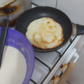 El cooksnap de Rosario Figueira cuando hizo Masa para panqueques.