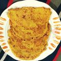 Rafiqua Shama का कुकस्नैप जब उन्होंने लौकी का चीला (lauki ka cheela recipe in Hindi) बनाया था।
