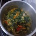 Cooksnap dari Najwa Najwa khafifah untuk resep Gulai daun singkong,rimbang dan ikan teri nasi