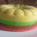 Cooksnap dari Sern Siagian untuk resep Bolu Kukus Pelangi