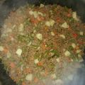 El cooksnap de Mainor Duarte Morales cuando hizo Picado de verduras con carne de res molida.