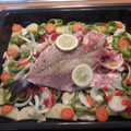 El cooksnap de DMORA cuando hizo Dorada al horno.