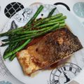 El cooksnap de Alba Recacha Blanco cuando hizo Salmón con salsa de miel y limón.