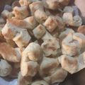 El cooksnap de Claudia cuando hizo Pan con grasa o trencitas.