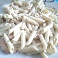El cooksnap de Javier Garrido cuando hizo Macarrones con gamba pelada y langostinos.