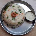 m p karpagambiga's cooksnap of when they made காய்கறி ரவை உப்புமா வித் ரய்தா (veg rava upma with raitha recipe in tamil).