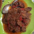 Cooksnap dari Nita Perdana untuk resep Dendeng Balado Yummy