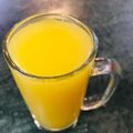 Zobia Sajjad's cooksnap of when they made Orange juice.