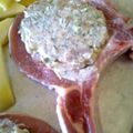 Cooksnap από litsa d στη συνταγή Γεμιστή χοιρινή μπριζόλα