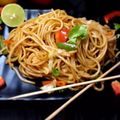 Sneha Patel's cooksnap of when they made વેજ હક્કા નૂડલ્સ (Veg. Hakka Noodles Recipe In Gujarati).