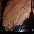 El cooksnap de lucashf1 cuando hizo Trucha al roquefort .