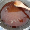 El cooksnap de Daniela cuando hizo Caramelo líquido para cremas helados lo que gustes.