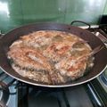 El cooksnap de Teresita Felíz cuando hizo Pescado frito crujiente.