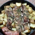 El cooksnap de beto47 cuando hizo Asado de tira al horno con papas.