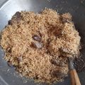 Cooksnap dari My Kitchen Project untuk resep Dendeng Ragi (Serundeng Daging) Bumbu Simple