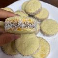 El cooksnap de Píaa Dejon cuando hizo Alfajores de maicena.