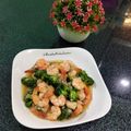 Cooksnap dari Bunda Aisharana untuk resep Brokoli cah Udang Bawang Putih mudah cepat