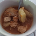 El cooksnap de Stracy cuando hizo Pollo en salsa de tomate.