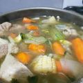 El cooksnap de Elizabeth Perez cuando hizo Caldo de Res.