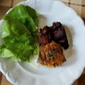 Angéla Zsuzsanna Gotriánné Arany Cooksnap-ja, amikor elkészítette a(z) Svéd csülök, Hasselback burgonyával és zöld saláta, lilahagymáva receptet.