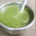 Riya malik का कुकस्नैप जब उन्होंने हरे धनिए की चटनी(hare dhaniye ki chatni recipe in hindi) बनाया था।