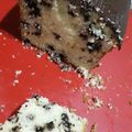 El cooksnap de Malena Gómez cuando hizo Budín con trocitos o chip de chocolate.