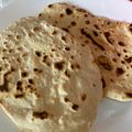El cooksnap de Coni Azalde cuando hizo Tortillas de Maíz (parecido al pan árabe).