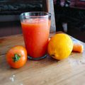 Cooksnap dari Kiki_Nomuyepo untuk resep 334. 🍷 Detox Diet Juice Tomat Pepaya Wortel.. 🍅🍋