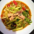 Cooksnap của Lavender khi họ làm theo món Cá xào rau cần