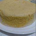Cooksnap dari Henidar Triarifiyanti untuk resep Japanese Cheddar Soufflé Cheese Cake / Castella cheesecake (Simple dan Ekonomis)