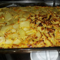 El cooksnap de Silvia Roxana cuando hizo Tortilla de papa al horno en fuente Pyrex.