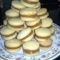 El cooksnap de Jandra cuando hizo Alfajores de algarroba.