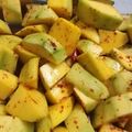 Cooksnap của Phương Trinh khi họ làm theo món Xoài keo ngâm Mắm Đường