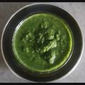 Dr. Pushpa Dixit's cooksnap of when they made કોથમીર ફૂદિના ની ચટણી (Coriander Mint Chutney Recipe In Gujarati).