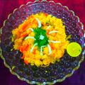 Shital Patil's cooksnap of when they made उपीट/ उपमा (upma recipe in marathi).
