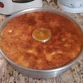 El cooksnap de Valeria Silvina cuando hizo Flan casero.