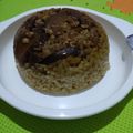 Cooksnap dari Egie Na untuk resep Nasi tim ayam jamur no msg