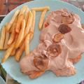El cooksnap de Noelia Tarin Cañada cuando hizo Pechuga de pollo con crema picante de champiñones.