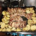 El cooksnap de Laura cuando hizo Solomillo de cerdo con salsa de manzana y cebolla.