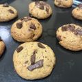 El cooksnap de Rober cuando hizo Galletas caseras con pedacitos de chocolate.