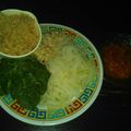 Cooksnap dari heli untuk resep Urab sayur pedess